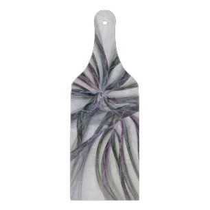 Filigree Motions Modern Abstract Swinging Fractal Cutting Board