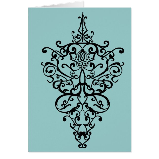 Filigree noir (Devant)