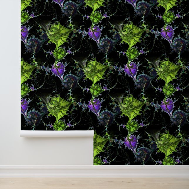 Filigree Spiral Fractal - Seamless Pattern 1 Wallpaper (Application)