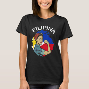 Filipina Philippines Tagalog Women Pride T-Shirt