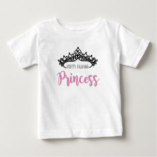 Filipina Princess with Tiara Baby T-Shirt