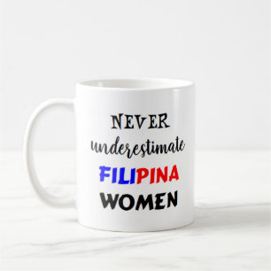 filipina women coffee mug