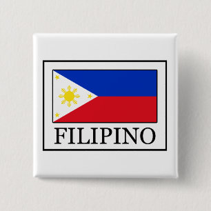 Filipino 2 Inch Square Button