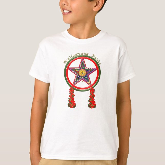 Filipino Christmas Parol T-Shirt (Front)