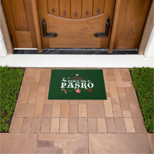 Filipino Christmas Spirit - Diwa ng Pasko Tagalog Doormat