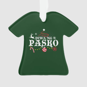 Filipino Christmas Spirit - Diwa ng Pasko Tagalog Ornament