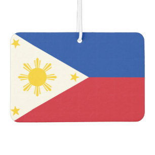 Filipino flag air freshener