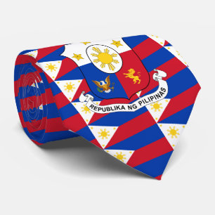 Filipino Flag & Coat of Arms, Flag of Philippines Tie