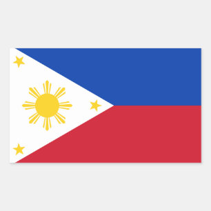 Filipino Flag, Flag of the Philippines Sticker
