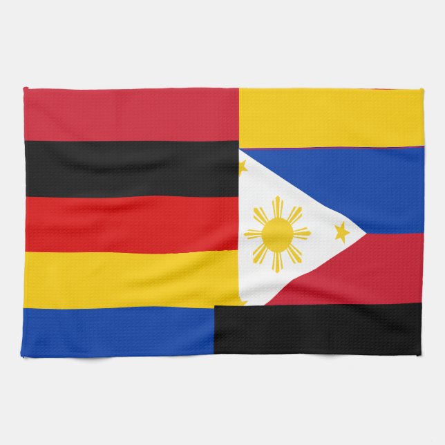 FILIPINO-GERMAN KITCHEN TOWEL (Horizontal)