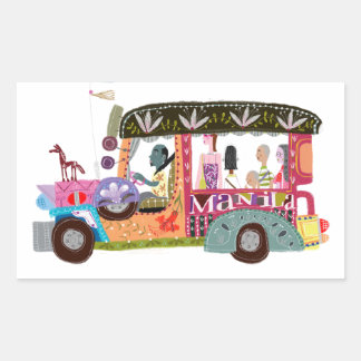 Filipino Jeepney Ride Sticker