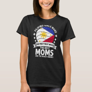 Filipino Mom Phillipines Mothers Day Mama Filipino T-Shirt