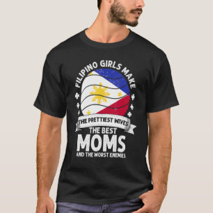 Filipino Mom Phillipines Mothers Day Mama Filipino T-Shirt