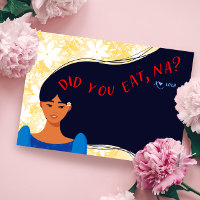 Filipino Mother's Day Card LOLA — Did You Eat, Na?