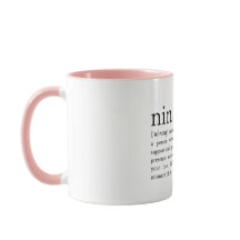 Filipino Ninang Definition Mug, Godmother Gift