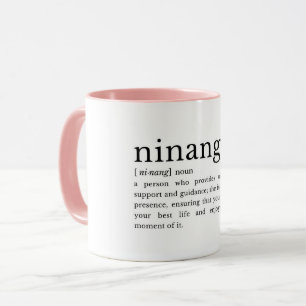 Filipino Ninang Definition Mug, Godmother Gift Mug
