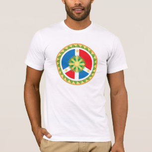 Filipino Peace Sign Mandala T-Shirt