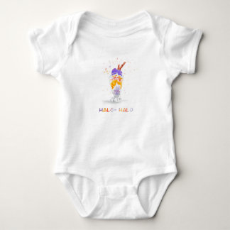 Filipino / Philippine Halo Halo Watercolor Baby Bodysuit