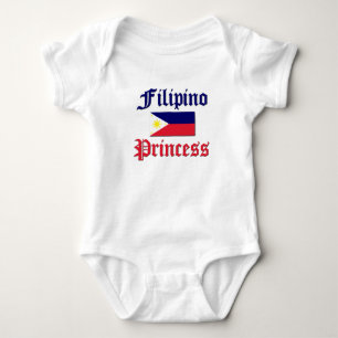 Filipino Princess Baby Bodysuit
