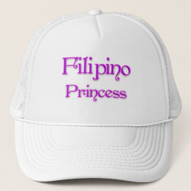 Filipino Princess Trucker Hat (Front)