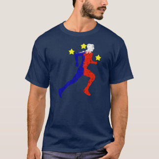 Filipino Runner flag squares T-Shirt