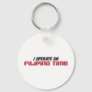 Filipino Time Keychain