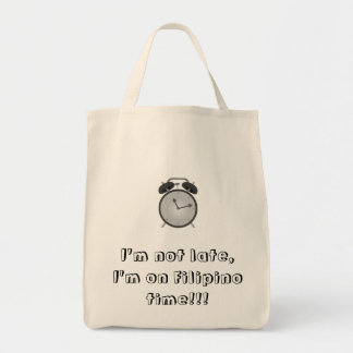 Filipino Time Reusable Grocery Bag