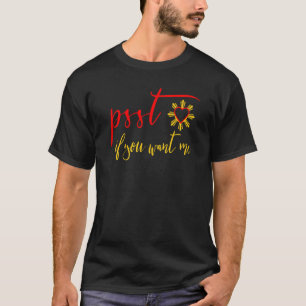 Filipino Valentineu2019s Day Blink If You Want Me T-Shirt