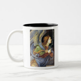 Filippino Lippi - Archangel Gabriel - Circa 1490 - Two-Tone Coffee Mug