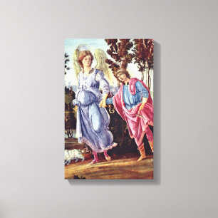 Filippino Lippi - Tobias and the Angel Canvas Print