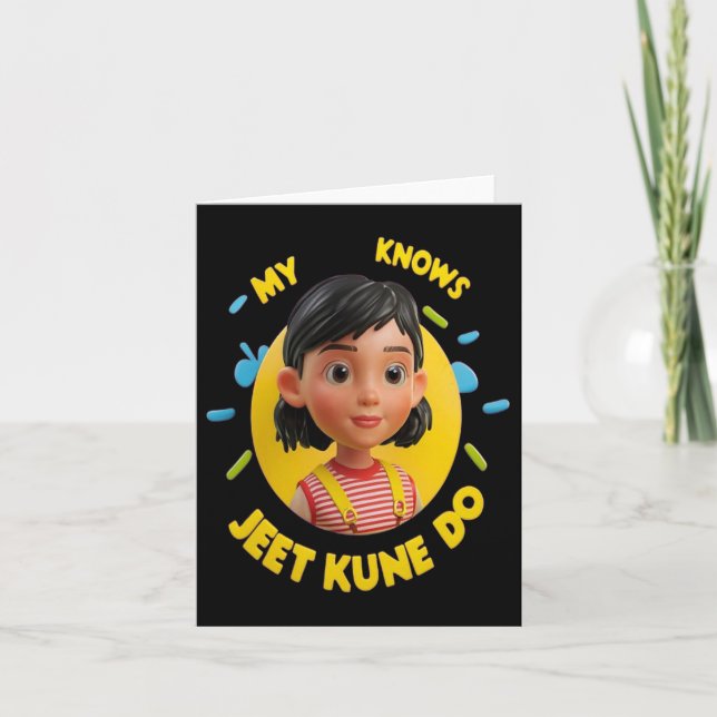Fill In The Blank Jkd Merch  Card (Front)