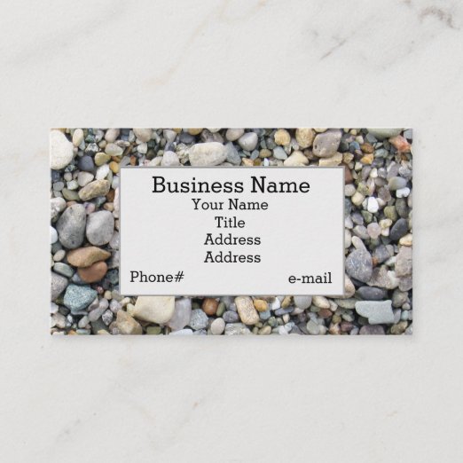 Excavating Business Cards Profile Cards Zazzle CA