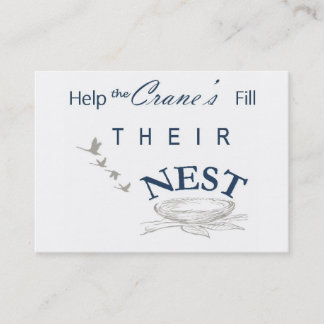 Fill the nest card