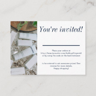 Fillable Pop-Up Invite