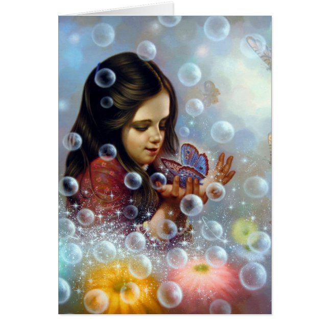 Fille 2 de bulle de savon (Devant)