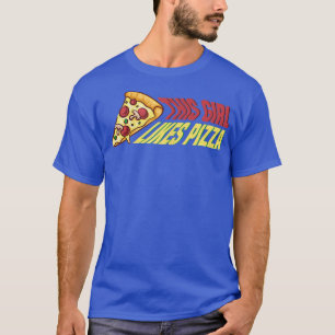 Fille aime le T-Shirt de chef pizza hobby pizza