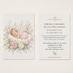 Fille ange de bébé Funérailles catholique Fleurs r
