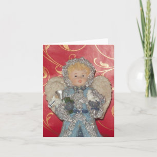 Fille Angel Photo Folded Note