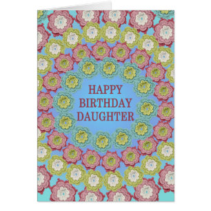 Fille Anniversaire Crochet Fleurs