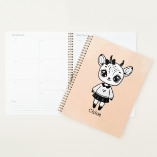 Fille Antilope Adorable - Dessin Mignon à Croquer
