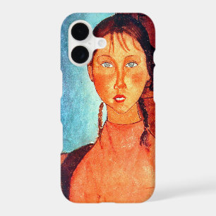 Fille aux nattes, Modigliani