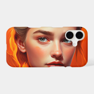 Fille aux yeux bleus