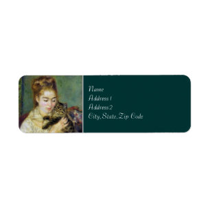 Fille avec chat de Renoir