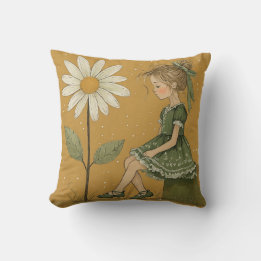 Fille avec Coussin Daisy