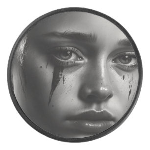 Fille avec des larmes
