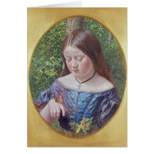 Fille avec un papillon