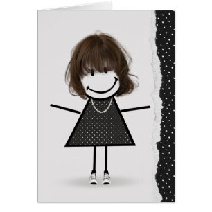 Fille Bâton d'Anniversaire avec Baskets