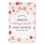 Fille Berry Sweet Baby shower de fraise Bienvenue