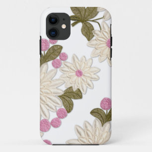 Fille blanc et rose pâtisseries iPhone 5 Coque