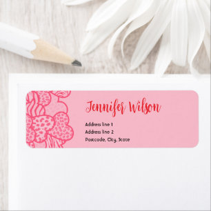Fille Blush Rose Coeurs Posters de animaux Valenti